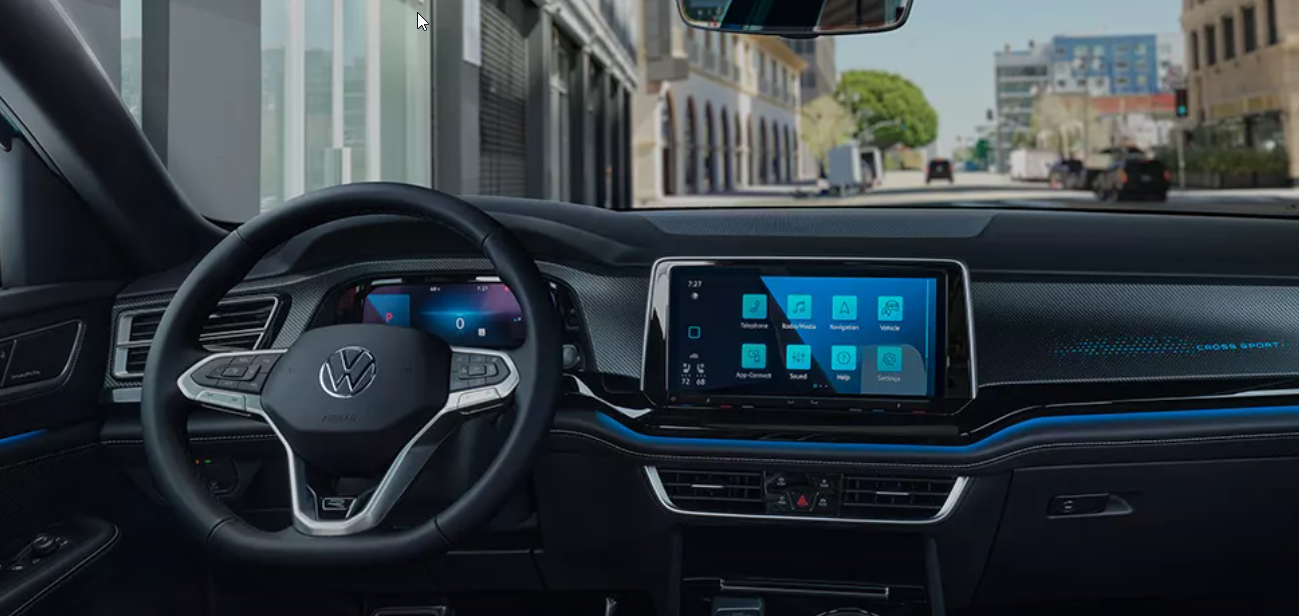 2024 Volkswagen Atlas Cross Sport Interior