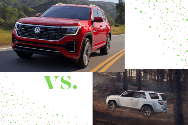 2024 Volkswagen Atlas Compared to the 2024 Toyota 4Runner