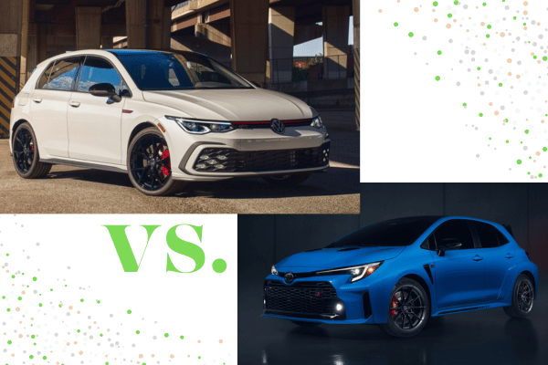 2024 Volkswagen Golf GTI Compared to the 2024 Toyota GR Corolla