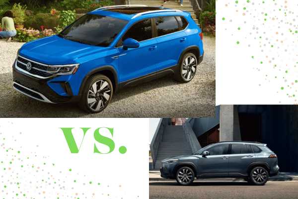 2024 Volkswagen Taos Compared to the 2024 Toyota Corolla Cross